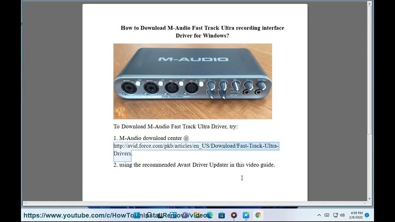 Fast track driver windows 10. M-audio fast track usb driver windows 7.