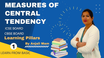 Maths | measures of central tendency class 10 icse ml aggarwal | ICSE Chapter 21 | #Learning Pillars