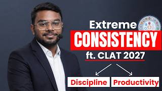 How to Maintain Consistency for CLAT 2027 | Daily Study System That Actually Works 🚀