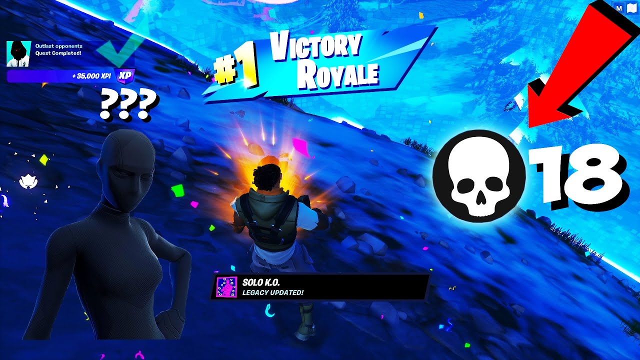 18 Kills Solo vs Squads Win In (Fortnite Chapter 4 Full Gameplay Season ...