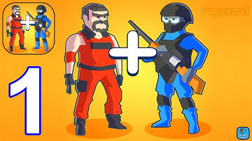 Merge Military - Gameplay Walkthrough Part 1 Tutorial Levels 1-15 Army Commander (iOS,Android)