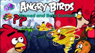 Unused content and secrets in Angry Birds