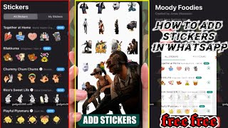 How to add Stickers For WhatsApp | WhatsApp per Sticker kaise Bheje | Funny Naughty Sticker / FREE screenshot 2