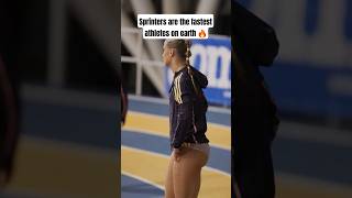 Sprinters are the fastest athletes on earth🔥