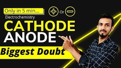 Cathode and anode | cathode and anode difference | trick to identify anode and cathode in a cell rxn