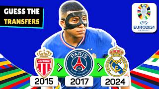 GUESS THE PLAYER BY THEIR TRANSFERS - UEFA EURO 2024 | QUIZ FOOTBALL TRIVIA 2024 screenshot 5