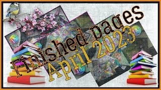 ➤  Completed / Finished Coloring pages April 2023