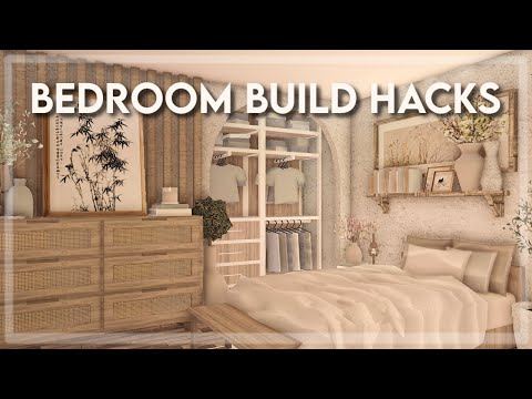 5 Bedroom Build Hacks for Bloxburg!