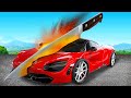 Voitures vs couteau  1000 degrs dans beamng