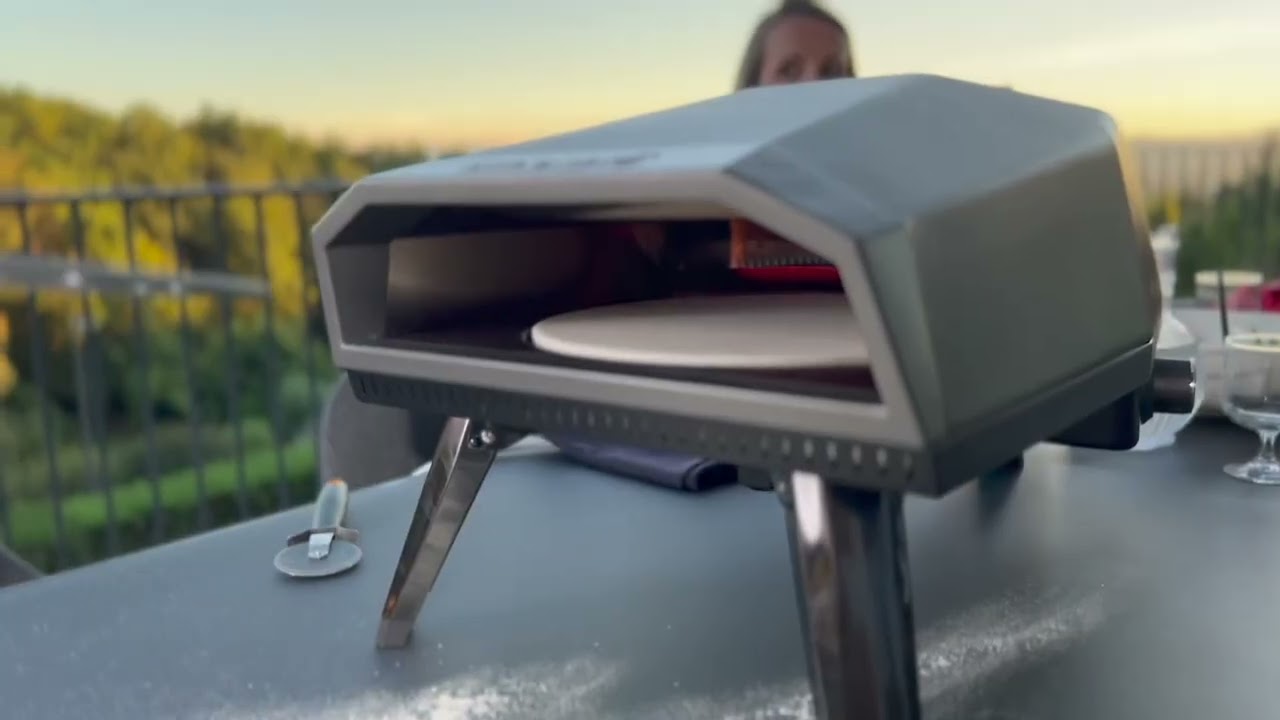 Four à pizza gaz à pierre tournante Beldeko Diego