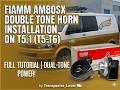 VW T5.1 Fiamm horn AM80SX INSTALLATION