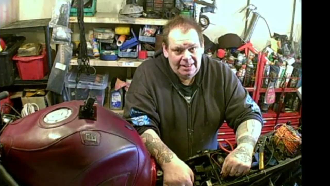 HONDA CBR1100XX SUPER BLACKBIRD LETS START THE WIRING - YouTube