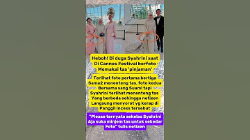 Cannes 2025: Syahrini Tampil Glamor, Tapi Tasnya Bikin Netizen Heboh! #reinobarack #syahrini #shorts