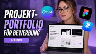 Projekt-Portfolio erstellen für Job & Studium 💻 Tutorial & Design I Bewerbungen 2026