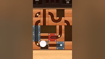 Roll the Ball slide puzzle Star D Pack Level 59 Solution