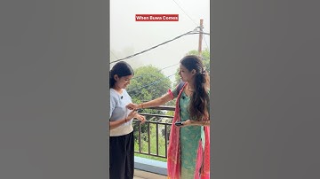 When Buwa comes our home | Laksha Joshi | #shorts