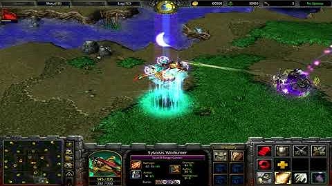 WC3 Classic: High Elf Ranger General on a Dragonhawk Mount