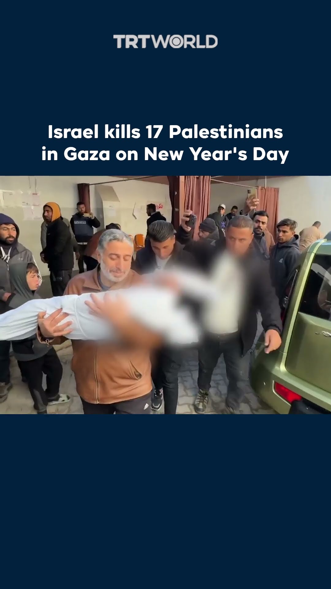 Israel kills at least 17 Palestinians in Gaza on the 1st day of 2025