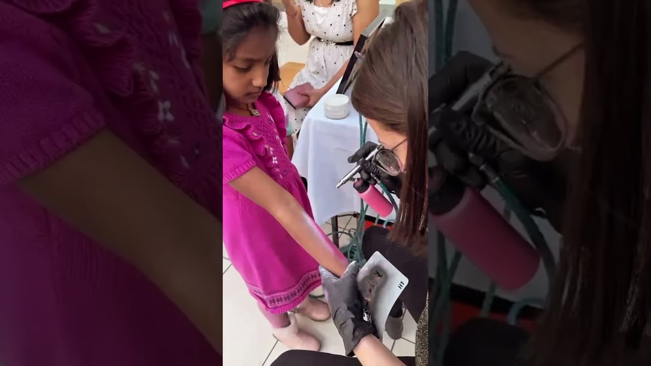 Christmas theme AirBrush temporary Tattoos 🎄🎅 