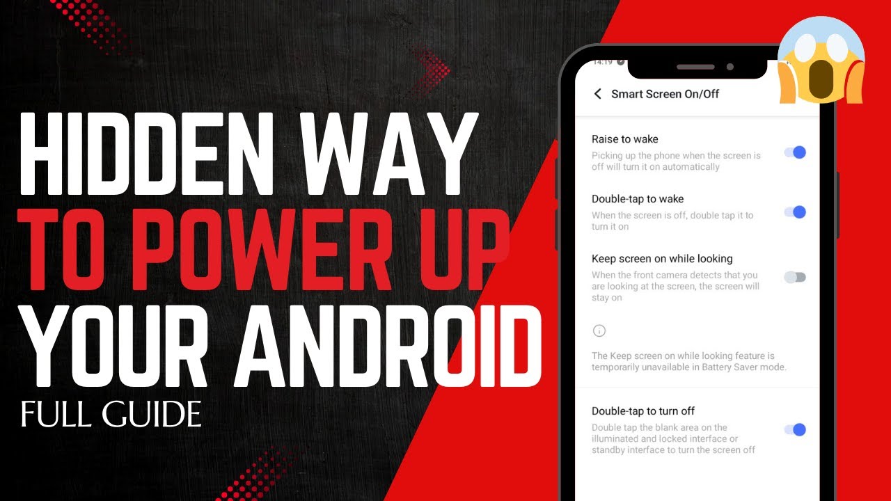 How to Turn On an Android Phone Without Pressing the Power Button - YouTube
