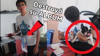 PERRO SE COMIO SU ALBUM (PANINI) DEL MUNDIAL | BROMA PESADA - NoTePiquesTV