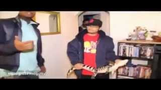 Young Calicoe Showing off his Dog / Cock Fighting Operation