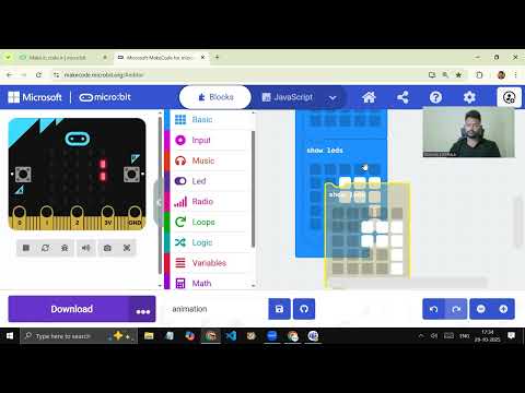 Microbit Blinking Heart for Kids Robotics and Coding