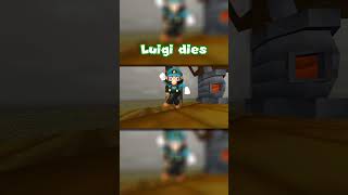 Star64: Luigi dies. Full video on my channel #mario #memes #sm64bloopers #luigi #smg4