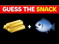 Guess The SNACK & JUNK FOOD By Emoji 🍕🍫 Quiz Buddy