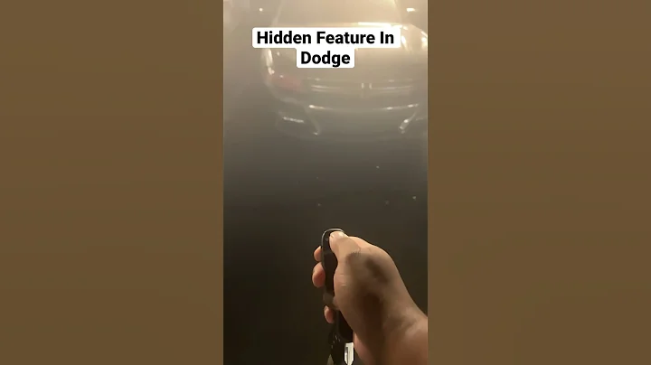 Hidden Feature In Dodge Vehicles