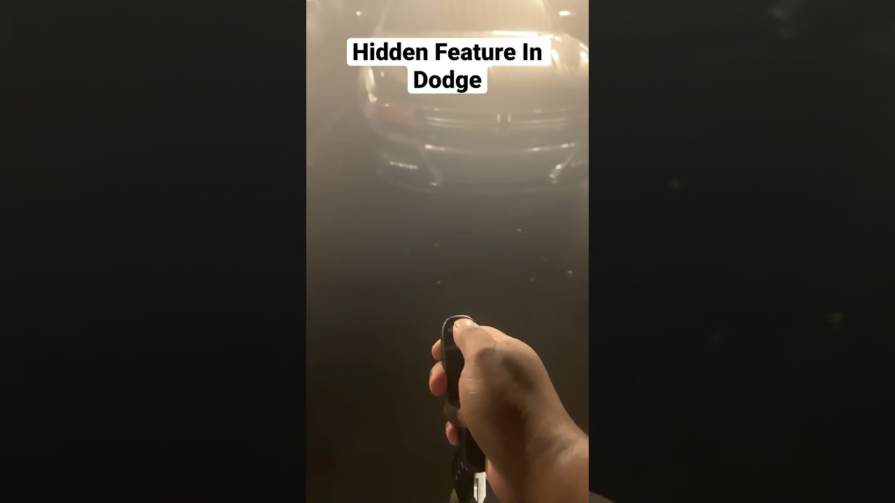 Hidden Feature In Dodge Vehicles
