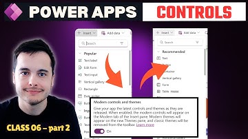 [2025 update] Classic and Modern Controls in Microsoft Power Apps -  Beginner