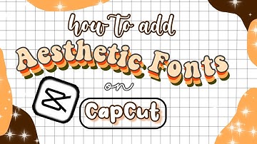 How to Import Fonts on Capcut || Add Aesthetic Fonts in Capcut (ios/ Android)|| CUTE EDITPRO