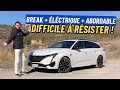 Essai de la peugeot e308 sw 2024  finition gt  elctrique  break pour pas trop chre 