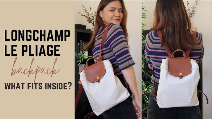 Review: Longchamp Mini Le Pliage Backpack vs Longchamp Le Pliage Backpack -  Elle Blogs