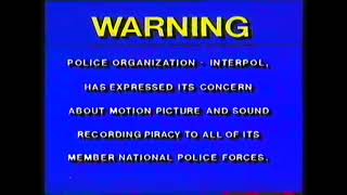 20th Century Fox Video but old whit a warning copyright