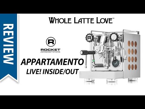 Review: Rocket Espresso Appartamento Machine Live