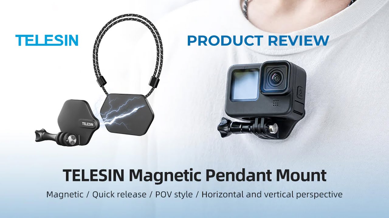 Transform Your Experience with TELESIN's Magnetic Neck Mount for Phones! 