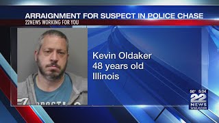MUGSHOT: Charges released for Kevin Oldaker; driver in police pursuit on Mass Pike from Charlton to