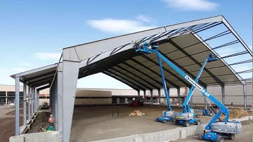 Time Lapse Construction | Tension Fabric Event Center