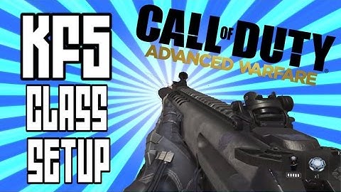 COD: Advanced Warfare - "KF5" SMG BEST CLASS SETUP! (COD: AW Mulitplayer Class Setups)