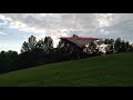 Hang gliding on the small hill at lookout mountain flight park