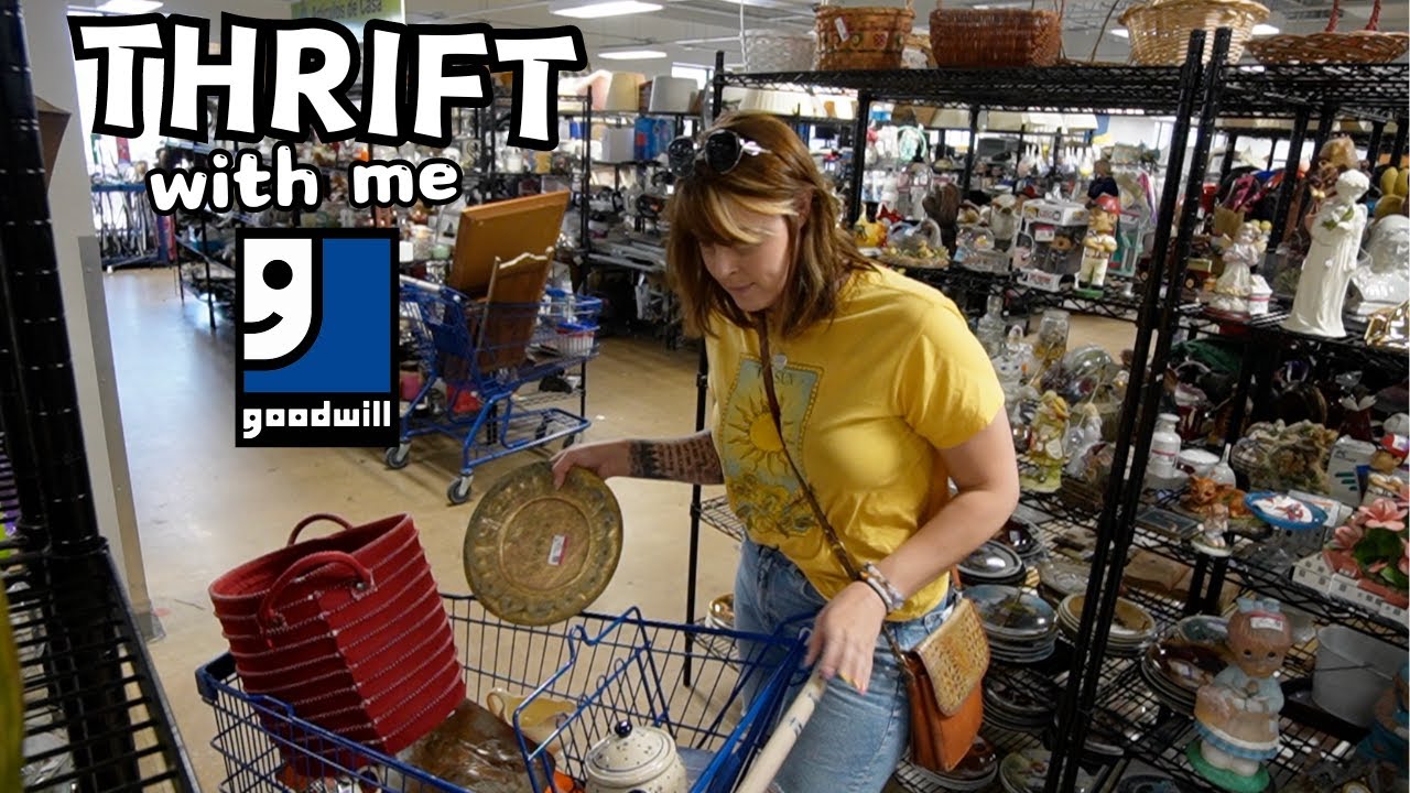 Spotted Right INSIDE THE DOOR | Goodwill Thrift With Me | Reselling ...