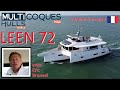 Leen 72 trimaran  teaser essai en mer  multicoques mag