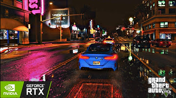 GTA V: BMW Insane Graphics Enhacement MOD 2023 - RTX 3080 Ti Gameplay - Ray-Tracing Graphics MOD 4K
