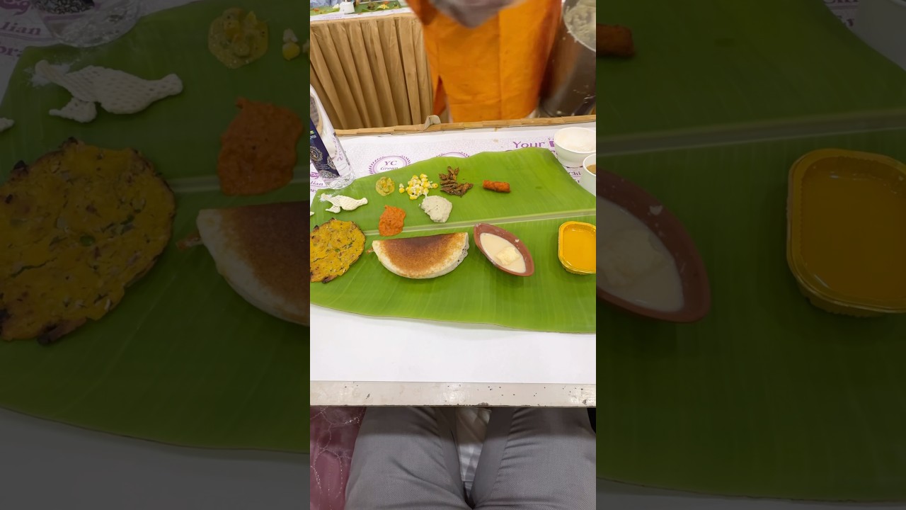 South Indian Wedding Meal 