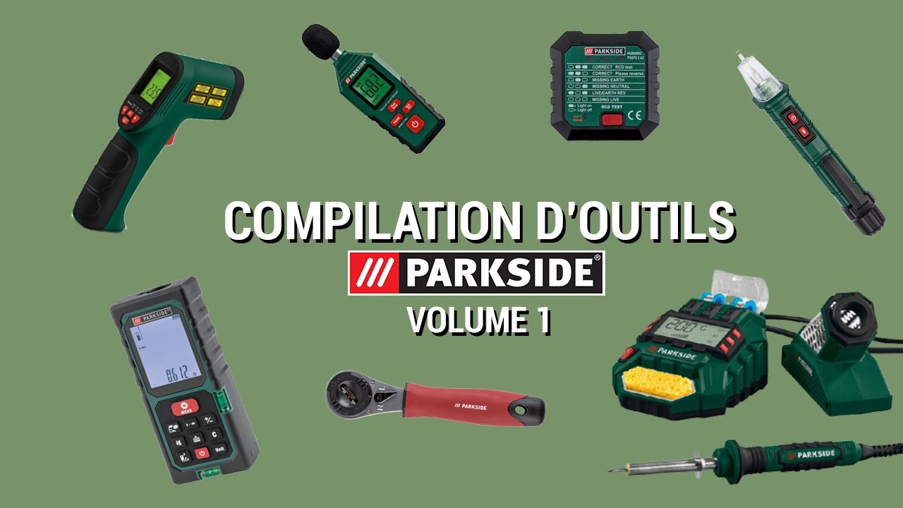 Outils de mesure et plus Parkside - YouTube
