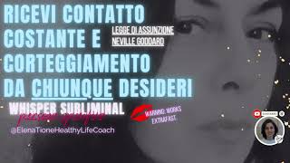 Contatto&Corteggiamento Whisper Subliminal