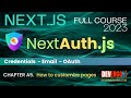NextAuth in Next.js App Router - CH. A5 - How to Customize Pages Signin Signout - Full tutorial