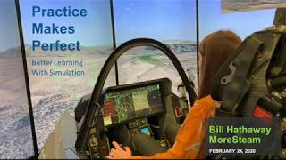 Practice Makes Perfect: Better learning with simulation